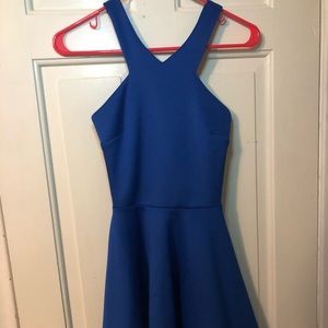 Blue dress from Saks